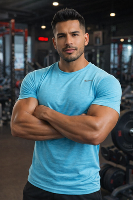 Playera deportiva de Hombre, marca: Nike.