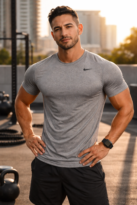 Playera deportiva de Hombre, marca: Nike.