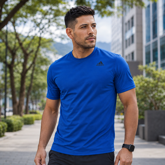 Playera deportiva de Hombre, marca: Adidas.