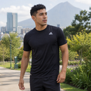 Playera deportiva de Hombre, marca: Adidas.-3