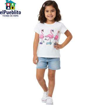 Blusa de niña, marca Carter´s, con diseño.