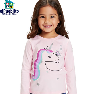 Blusa de niña, marca Carter´s, con diseño.