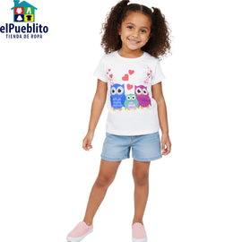 Blusa de niña, marca Carter´s, con diseño.