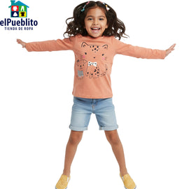 Blusa de niña, marca Carter´s, con diseño.