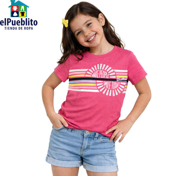 Blusa de niña, marca Nautica, con diseño.