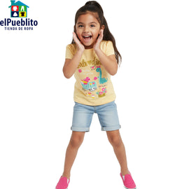 Blusa de niña, marca Carter´s, con diseño.