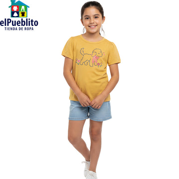 Blusa de niña marca Garanimals, con diseño.