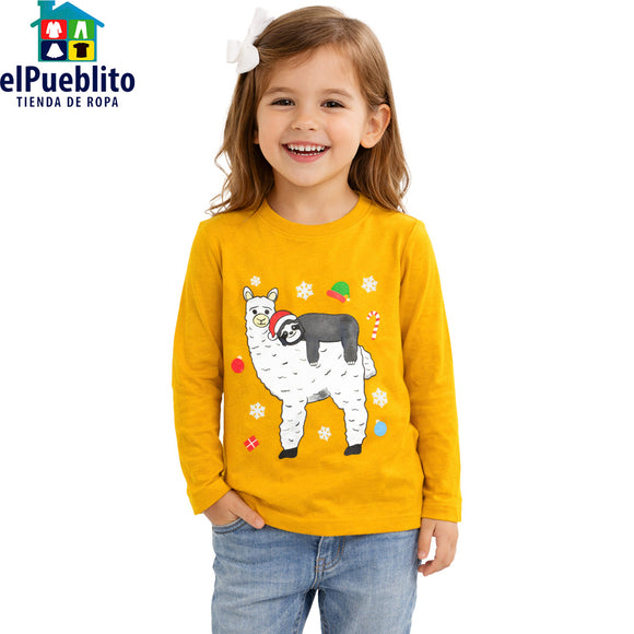 Blusa de niña, marca Carter´s, con diseño.