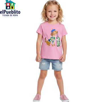 Blusa de niña, marca Carter´s, con diseño.