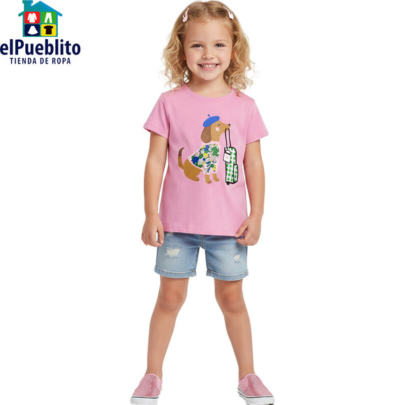 Blusa de niña, marca Carter´s, con diseño.
