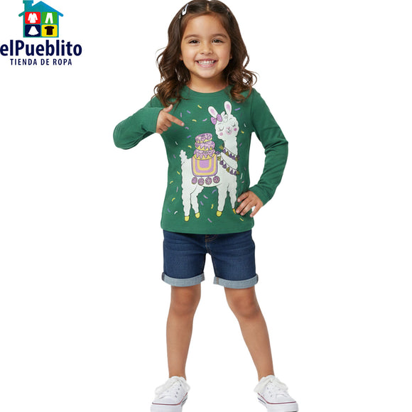 Blusa de niña, marca Carter´s, con diseño.