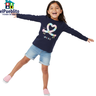 Blusa de niña, marca Carter´s, con diseño.